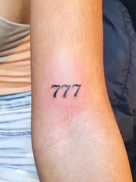 777 Tattoo Meaning