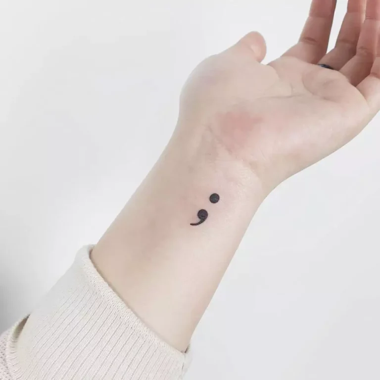 Semicolon-tattoo-meaning