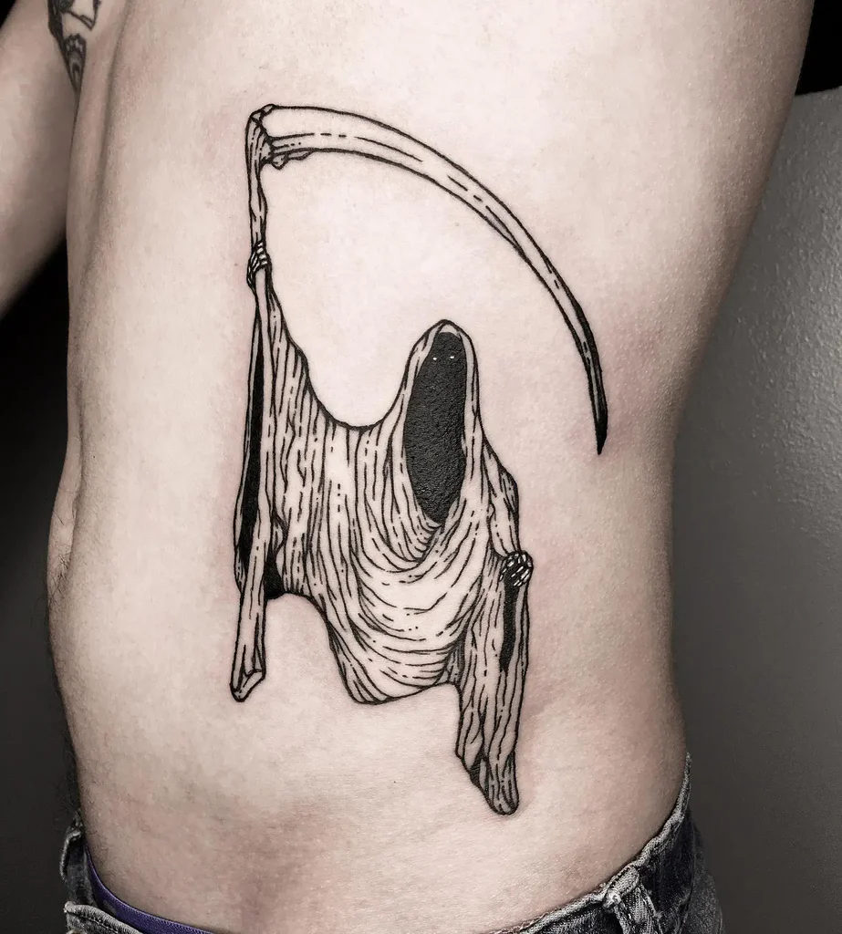 grim reaper tattoo